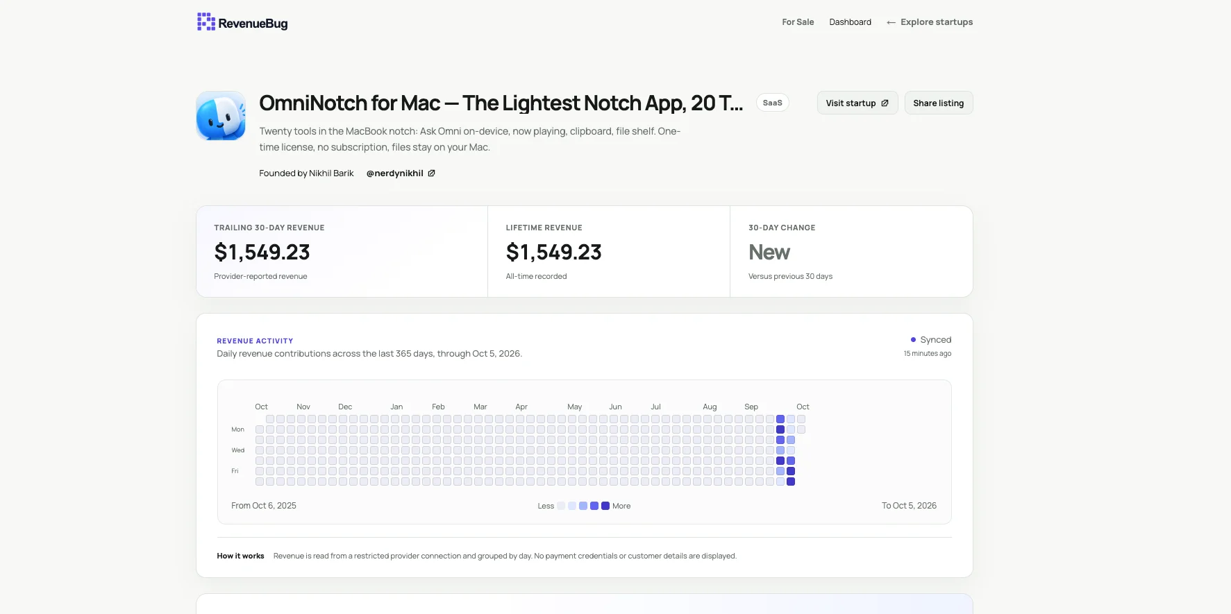 RevenueBug screenshot 3 of 3