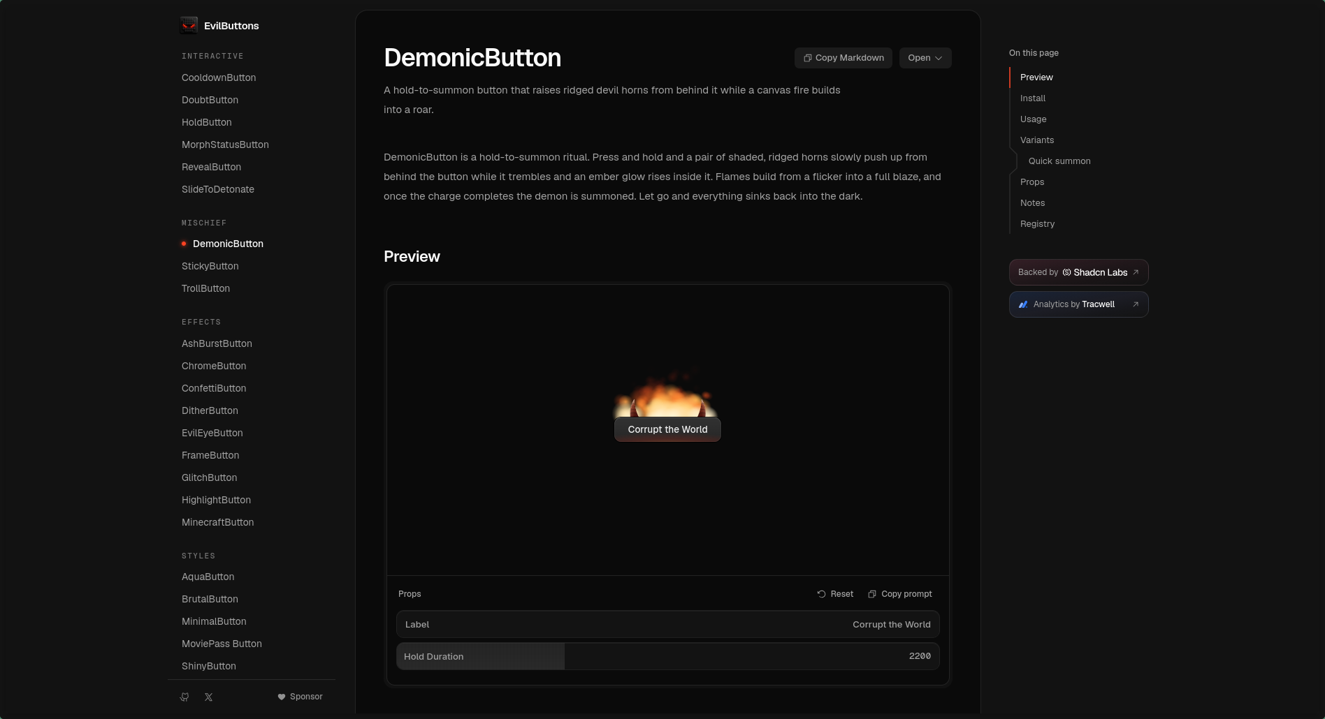 EvilButtons screenshot 3 of 5